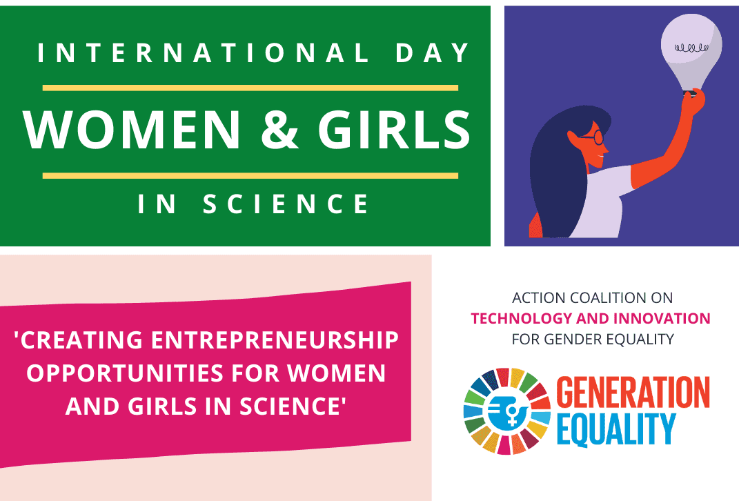 Invest in women and girls as science entrepreneurs, urge global leaders from the Generation Equality Action Coalition on Technology and Innovation